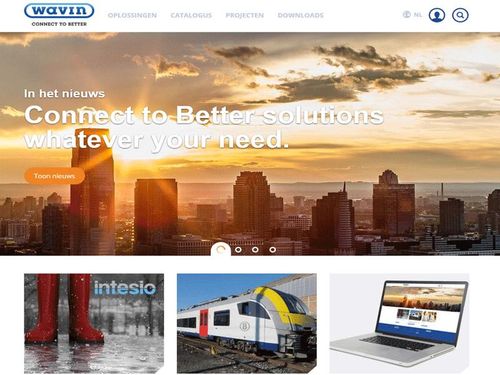 Wavin lanceert nieuwe web...