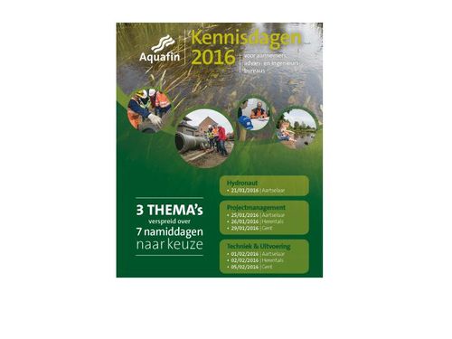 Aquafin organiseert Kenni...
