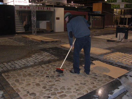 Bestraten op Batibouw