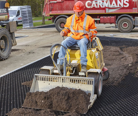 4000 m2 grasdallen verste...