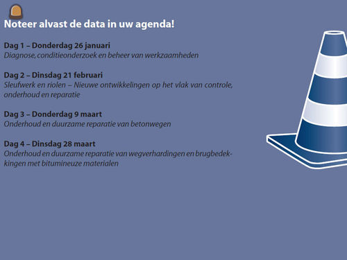 Duurzame wegen, onderhoud...