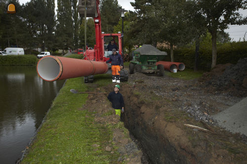 Gefaseerde uitrol rioleri...