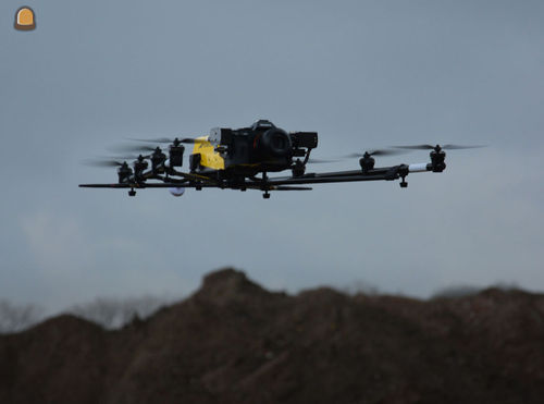 Voorstelling dronecluster...