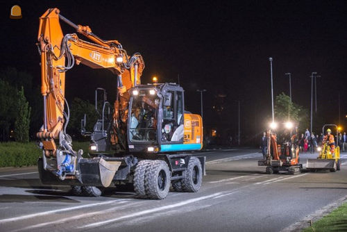 Ook wegenbouwers werden v...