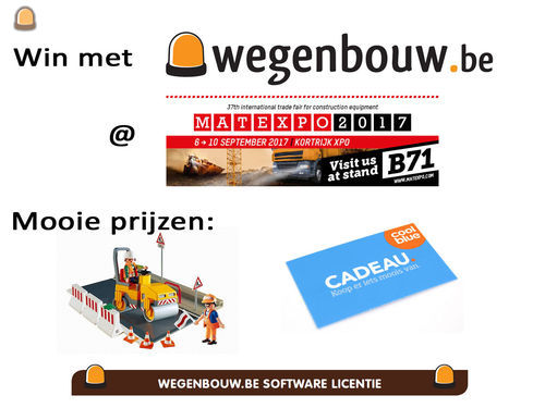 Win met @Wegenbouw.be en ...