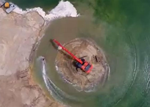 Graafmachines binnenkort ...